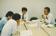 1989年10月7日撮影：経営計画発表会